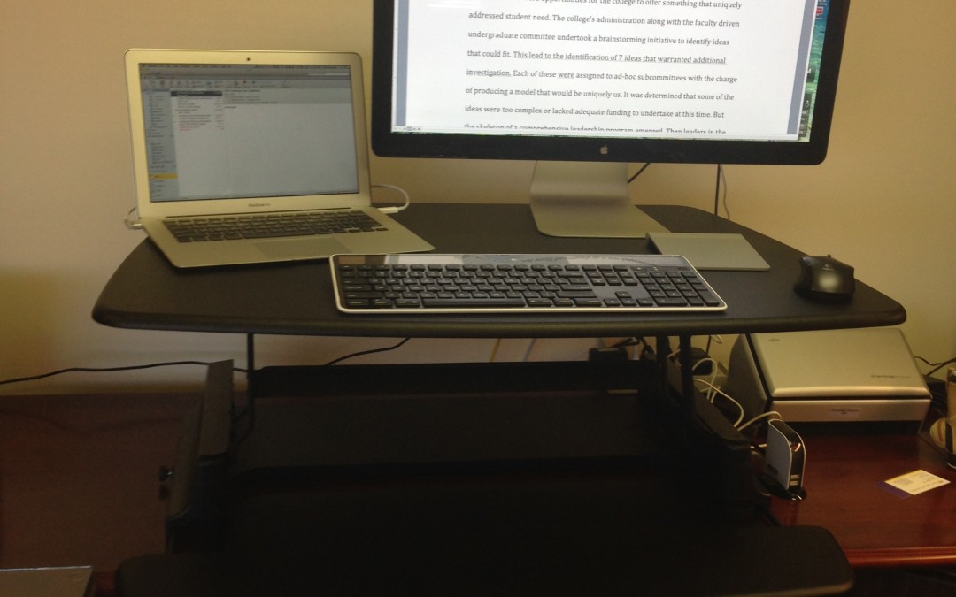 Experience With A Standing Desk Paul H Schwager Ph D